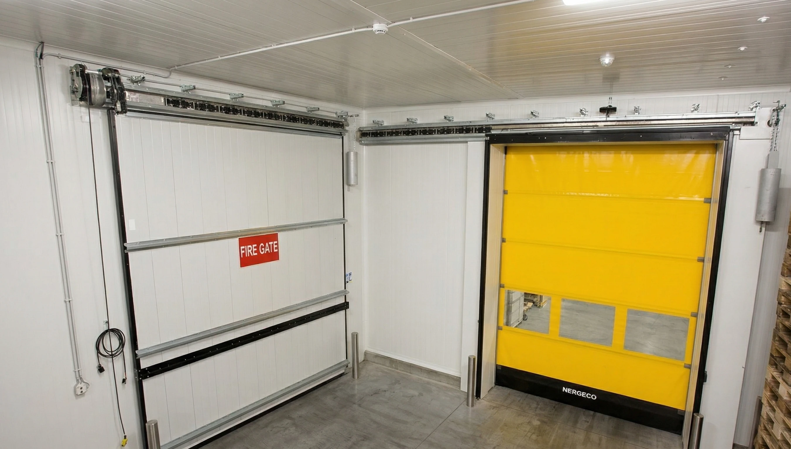 Porte souple agro-alimentaire - porte souple rapide Paris