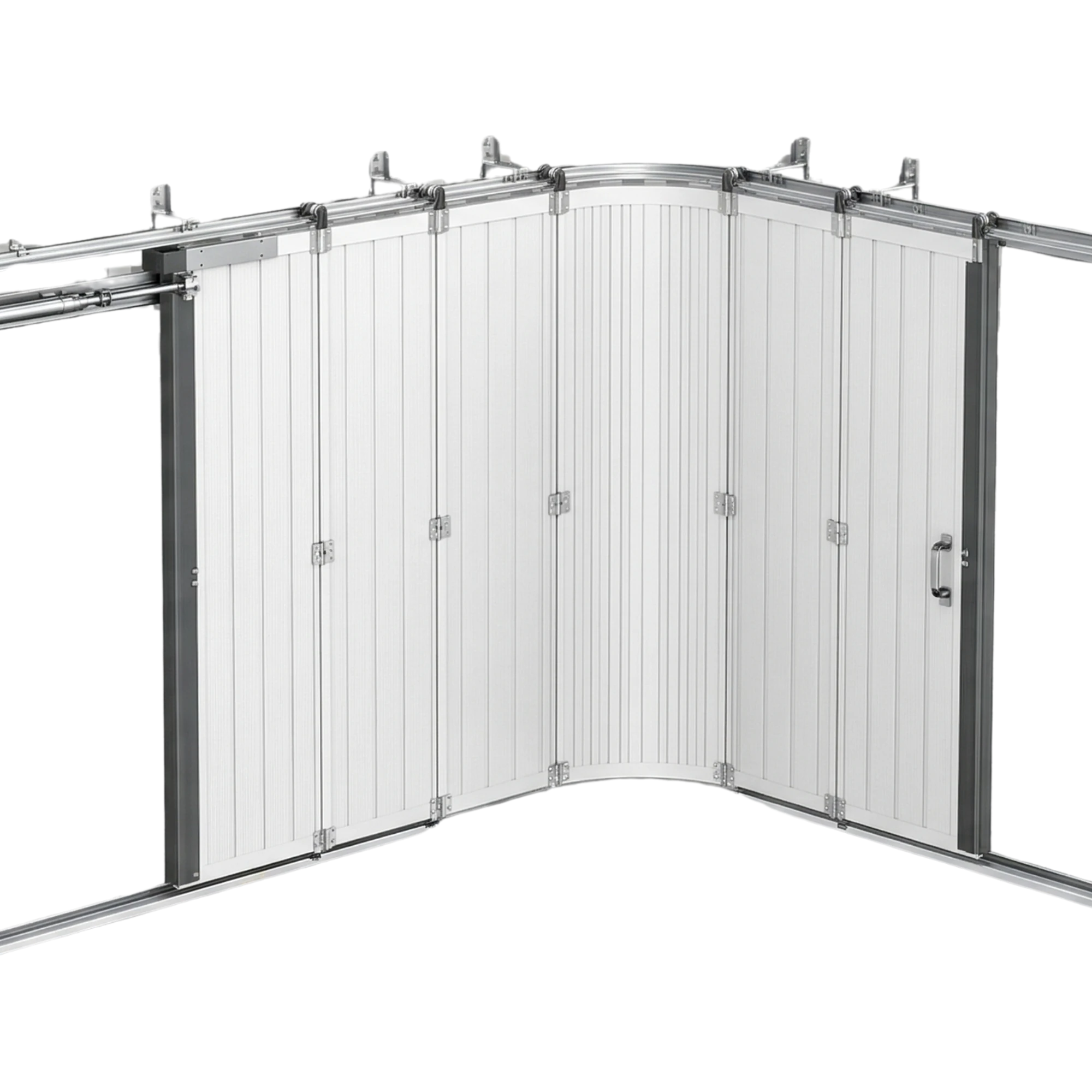 Porte de garage latérale a Paris